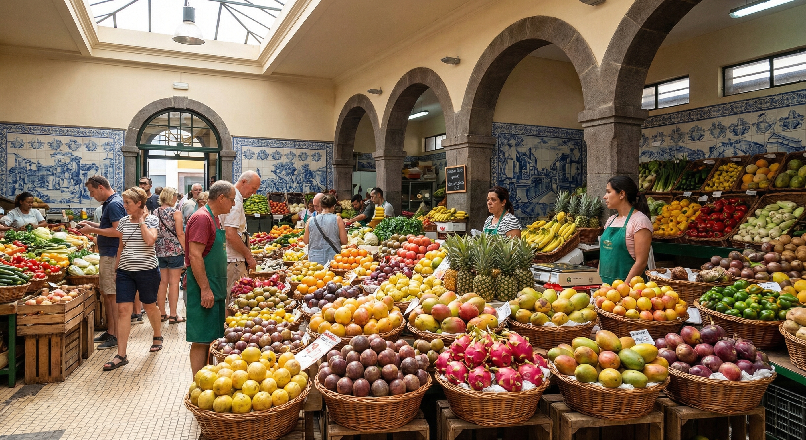 Funchal Mercado dos Lavradores market