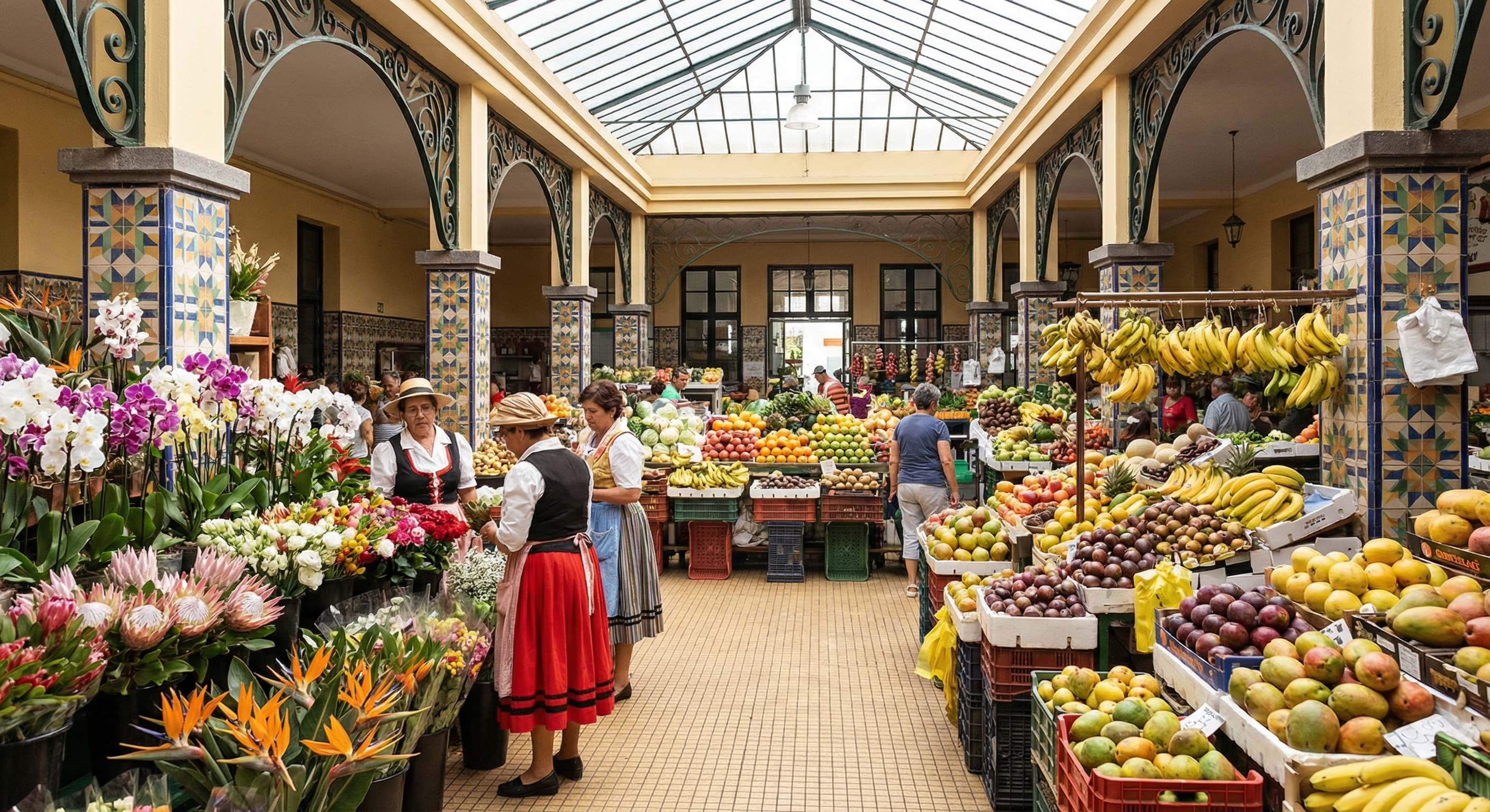 Mercado dos Lavradores Funchal art deco market