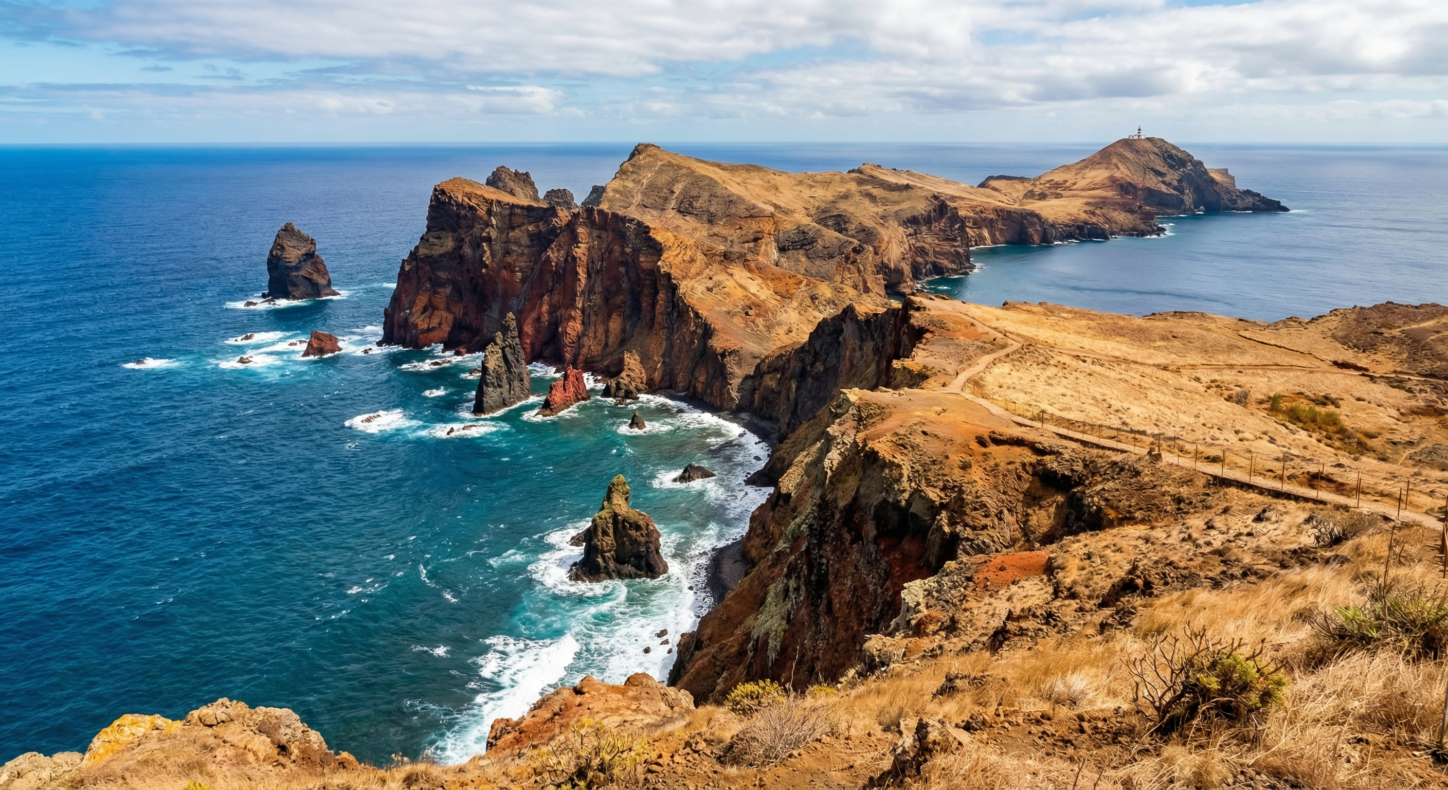 Ponta de Sao Lourenco volcanic peninsula