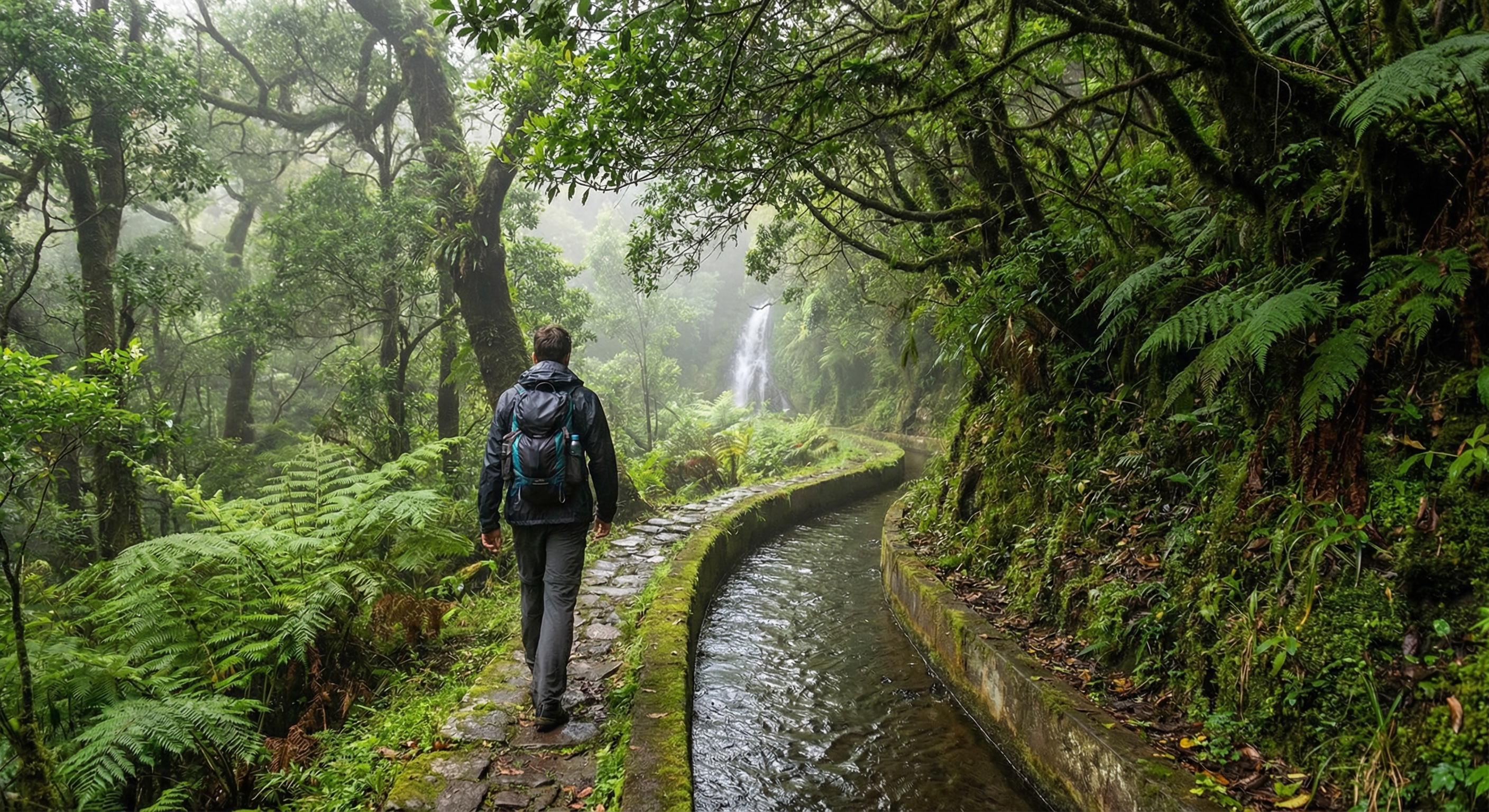 Scenic levada walk Madeira